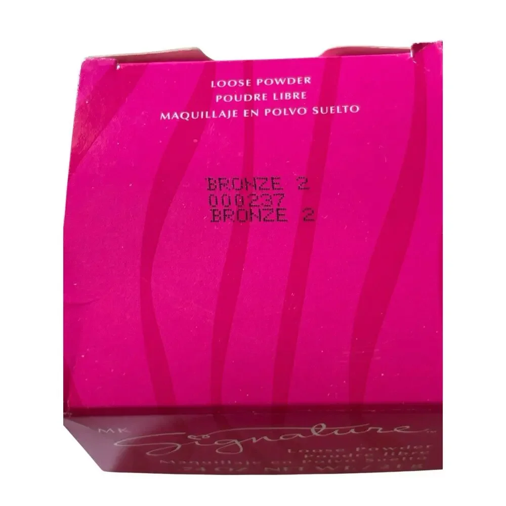 MARY KAY Loose Powder Signature .74 oz. BRONZE 2 New in Box 000237 FULL SIZE